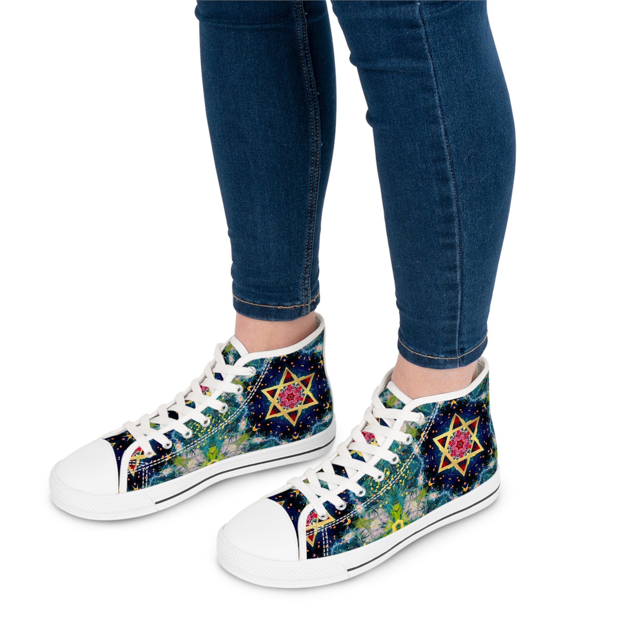 Jewish Star Sneakers Star of David