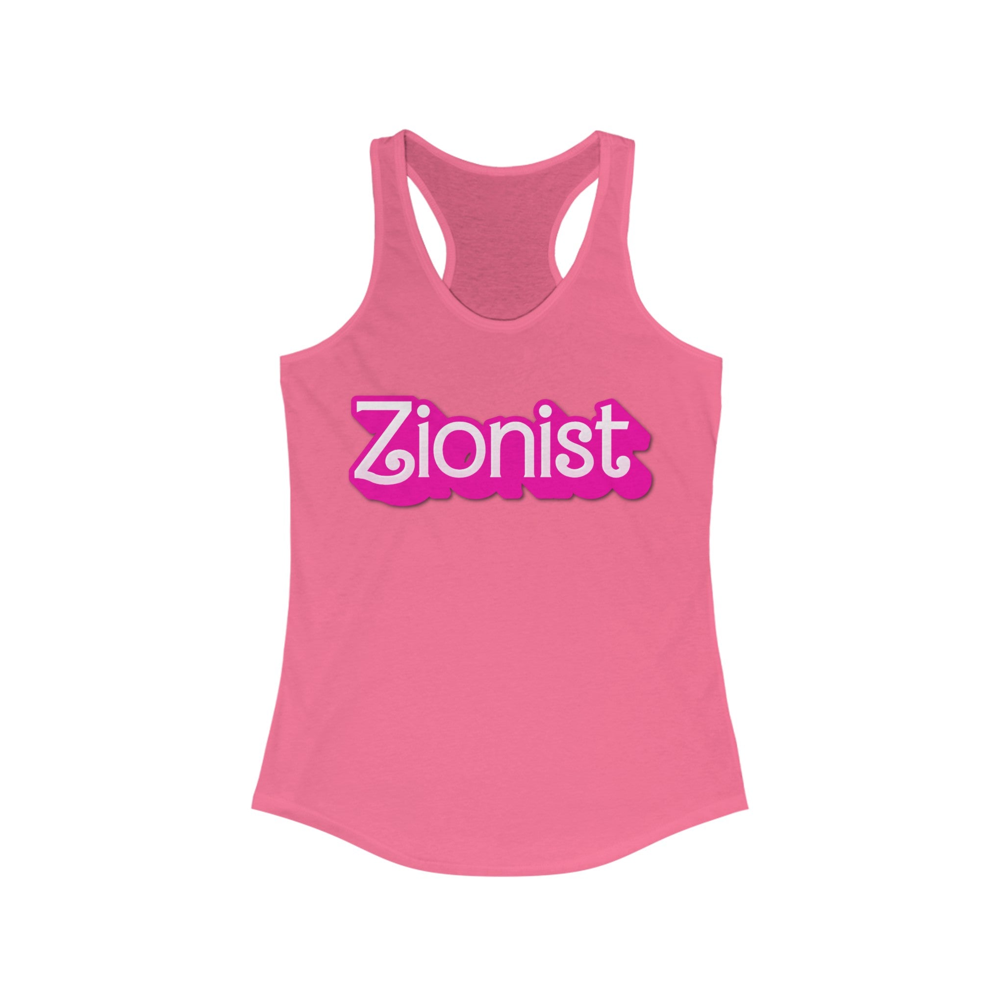 Zionist Women's Ideal Racerback Tank