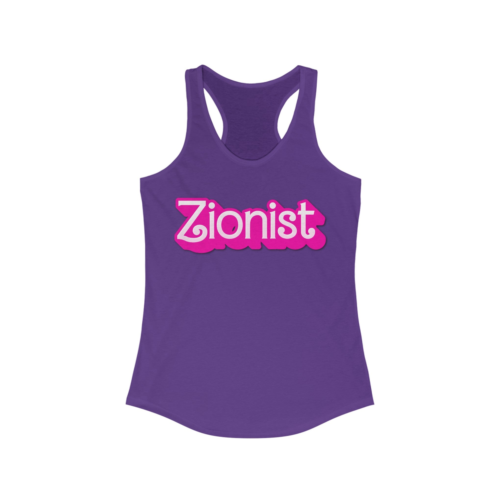 Zionist Women's Ideal Racerback Tank