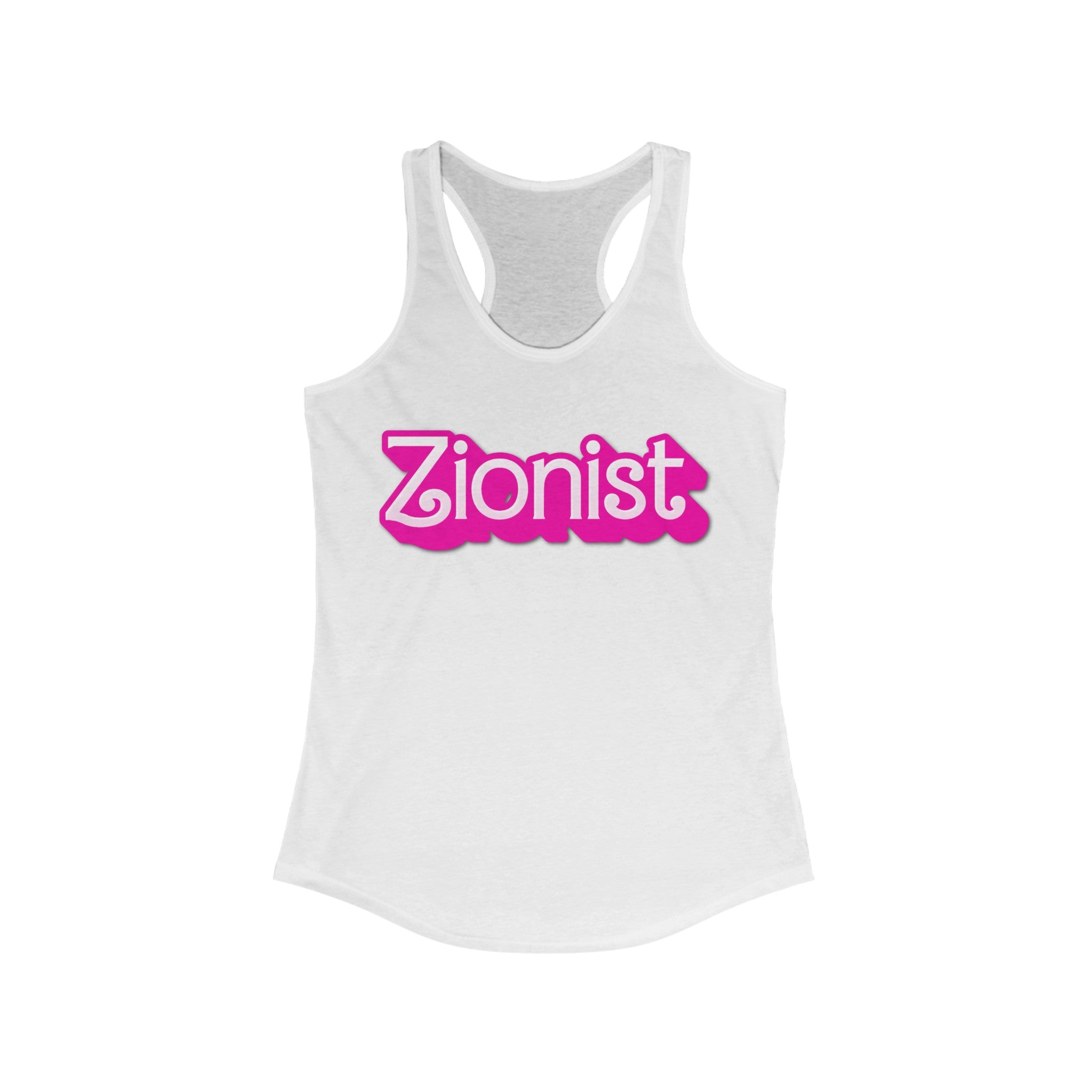 Zionist Women's Ideal Racerback Tank