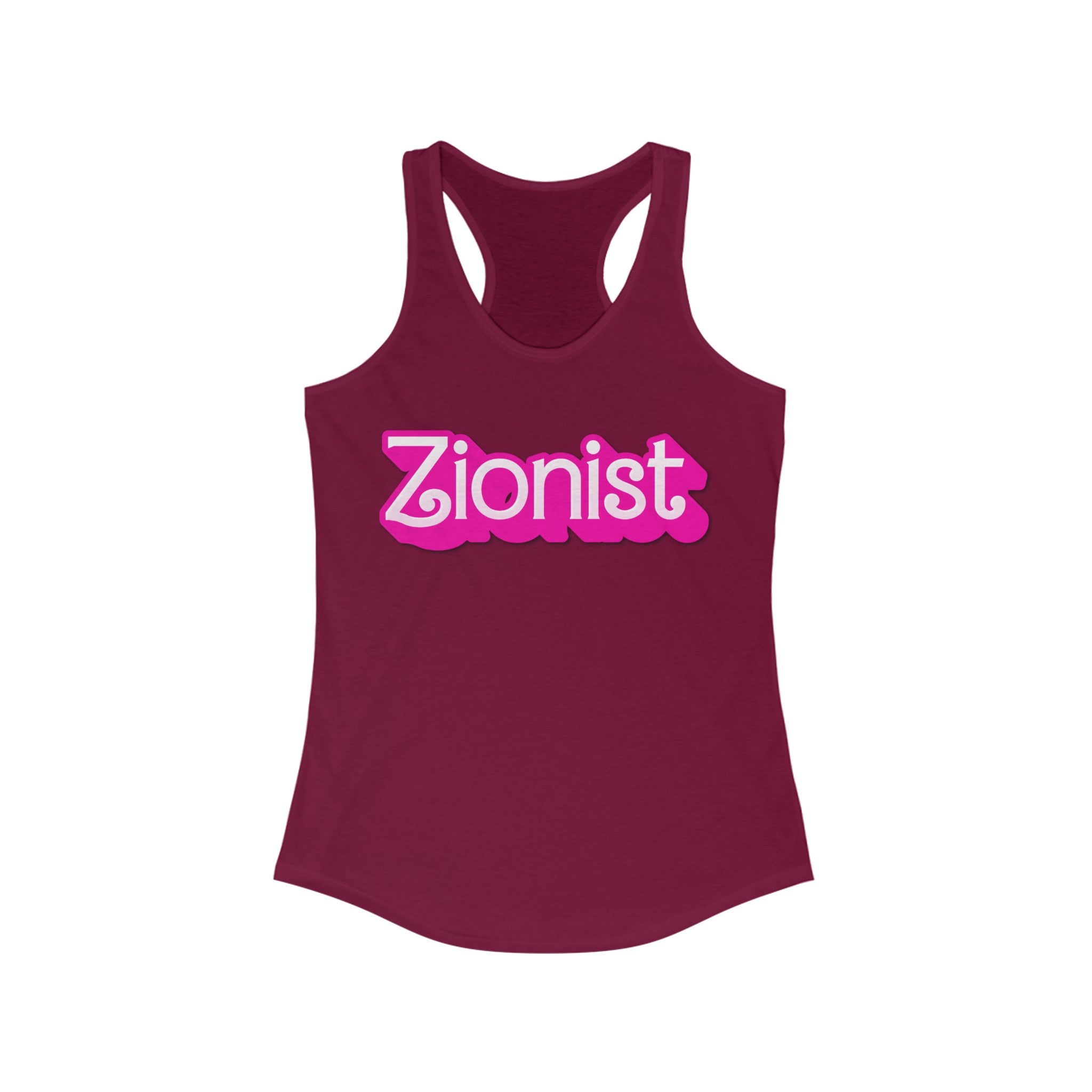 Zionist Women's Ideal Racerback Tank