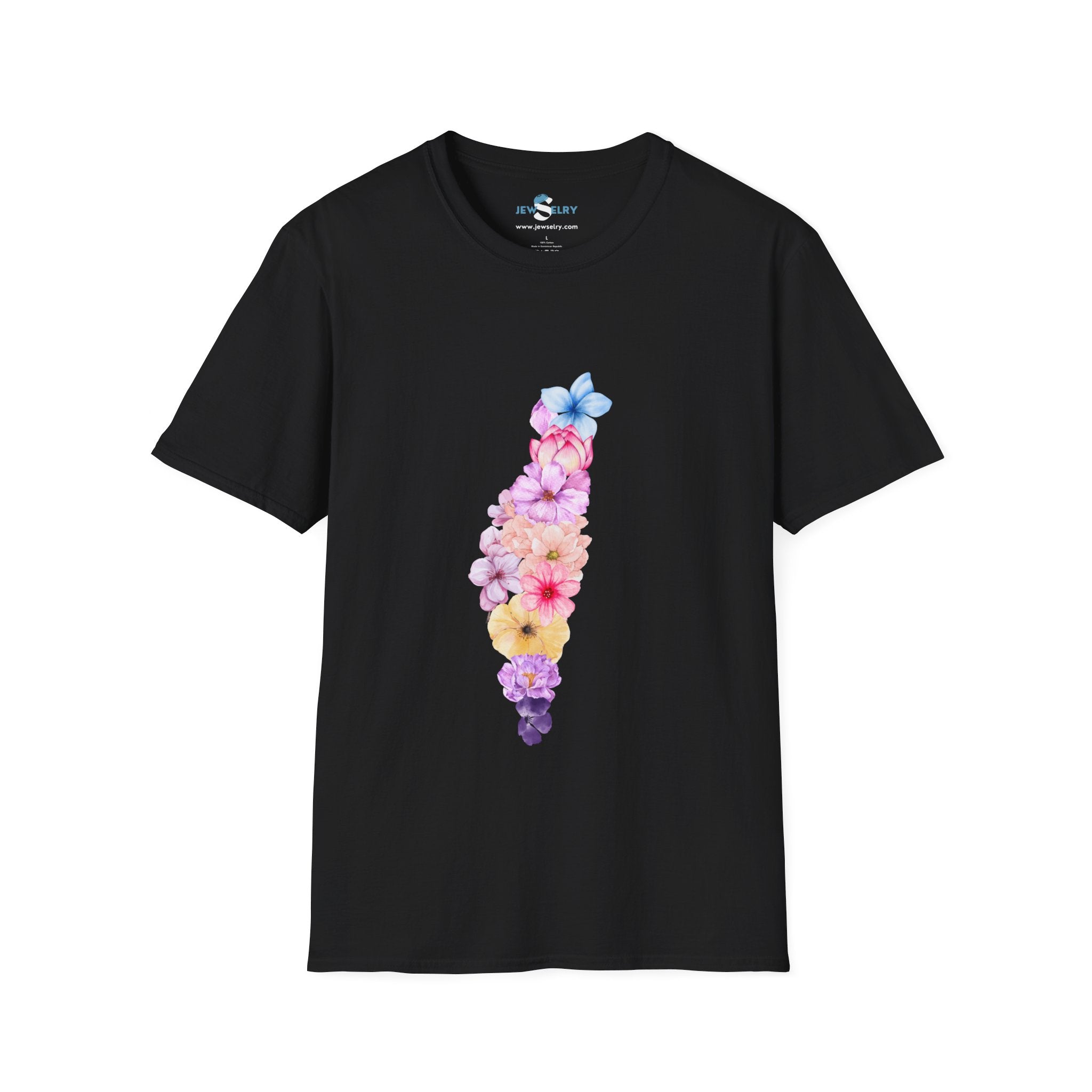 Israel Flowers Tshirt Unisex