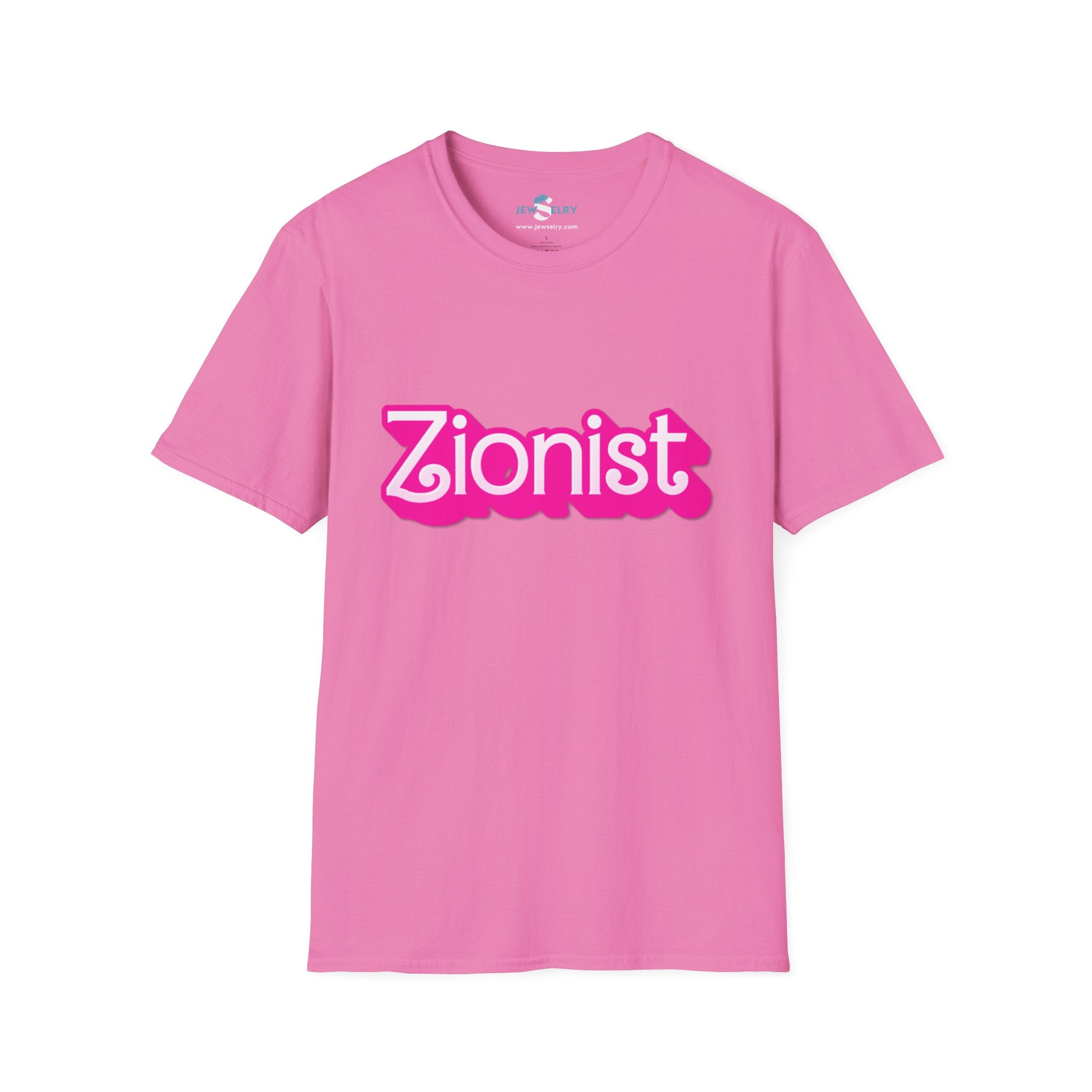 Pink Zionist Tshirt Unisex