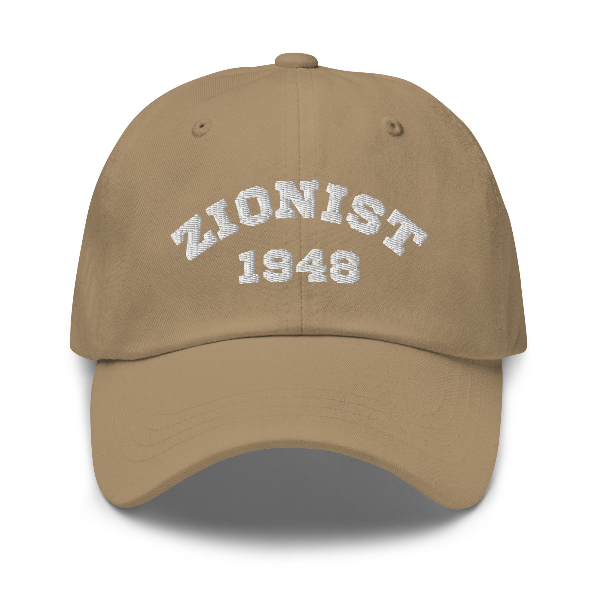 Zionist Embroidery Dad hat